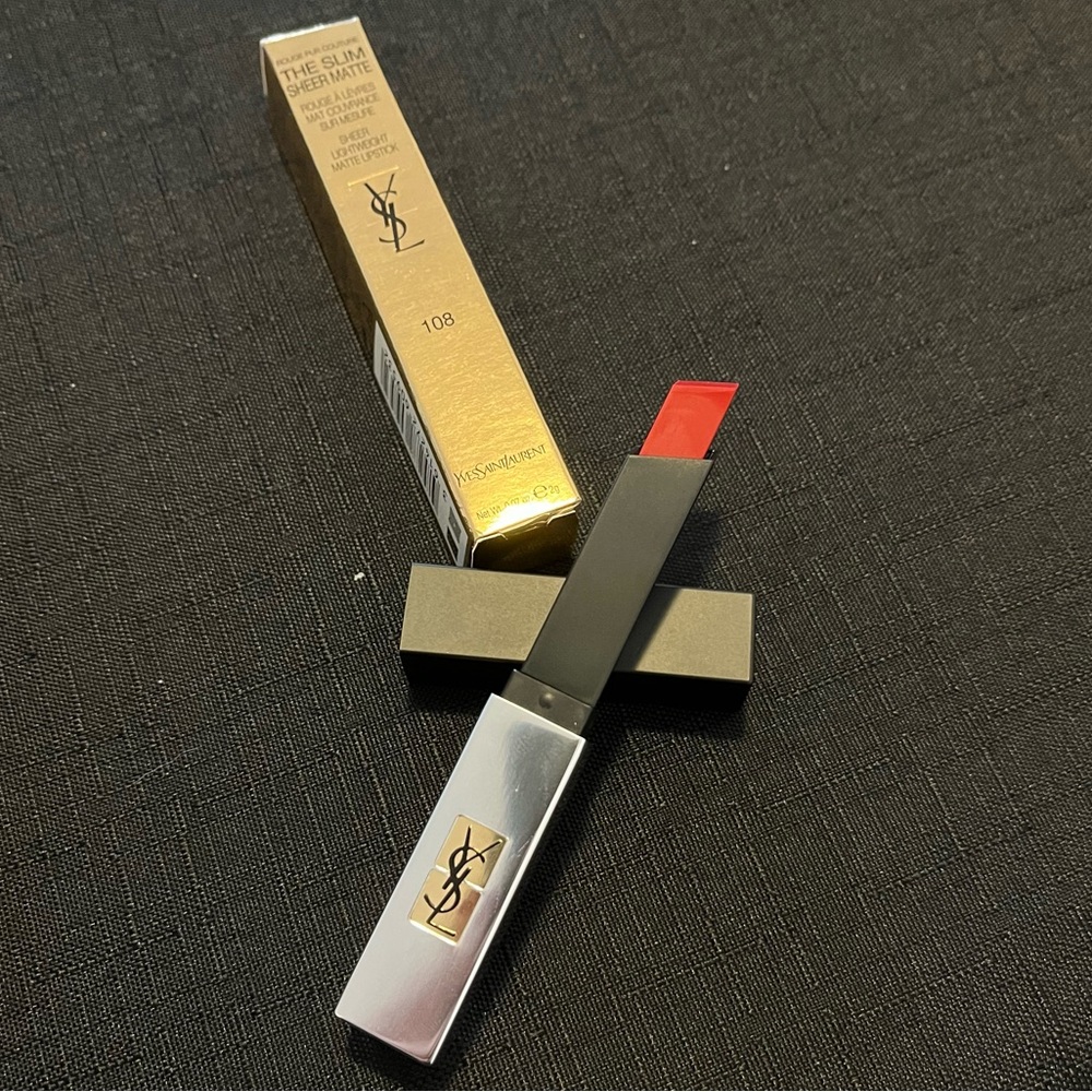 BRAND NEW YSL lightweight matte lipstick